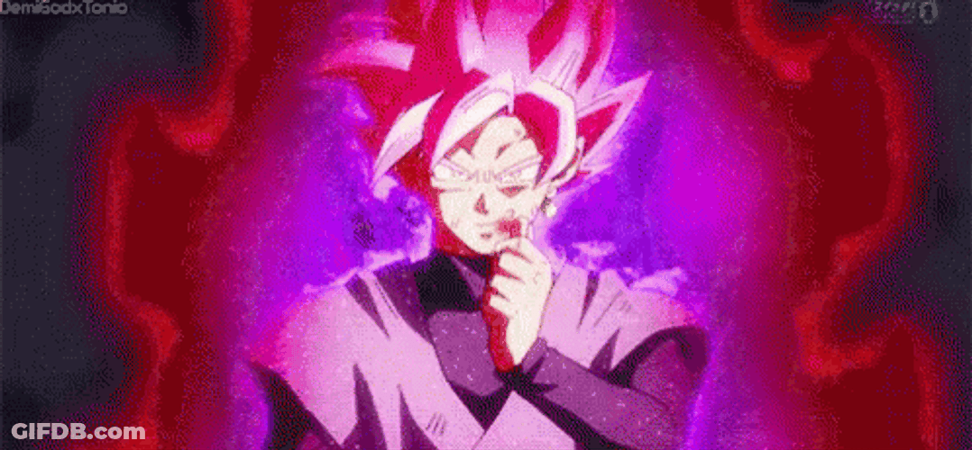 Black Goku GIF