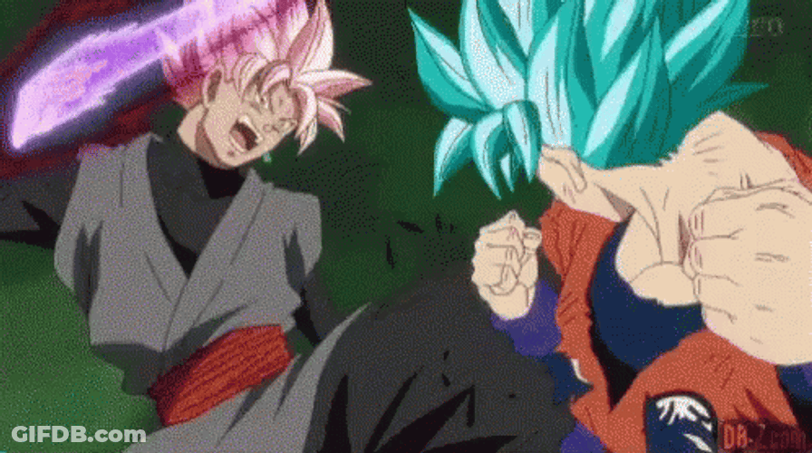 Black Goku GIF