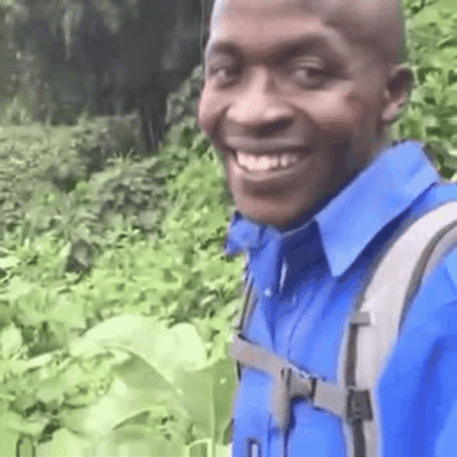 Black Guy Awkward Smile Okay Meme GIF