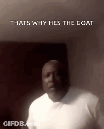 Black Guy Goat GIF