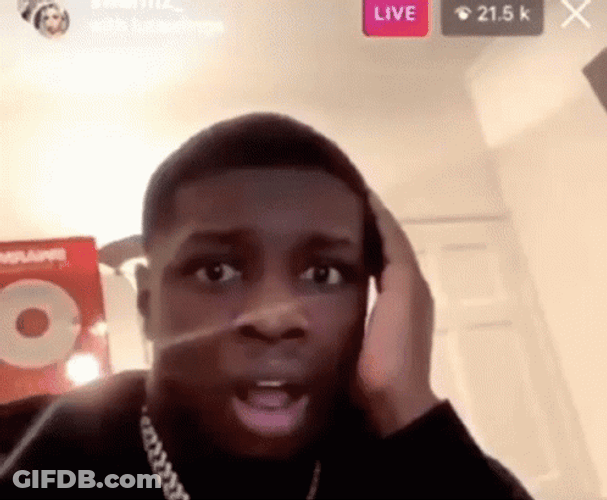 Black Guy On Live Sarcasm GIF