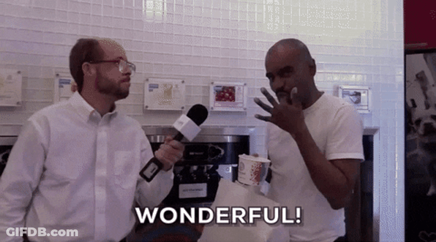 Black Guy Taste Coffee Wonderful GIF