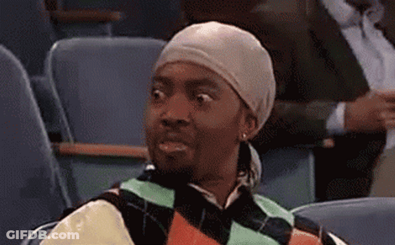 Black Guy Weird Flirt Look GIF
