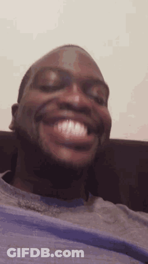 Black Happy GIF