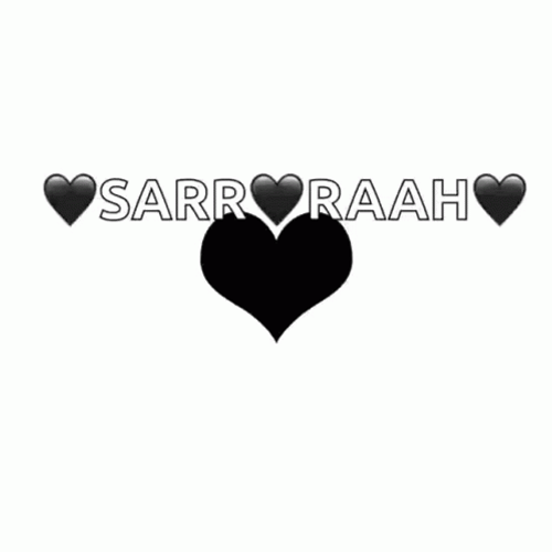 Black Heart Getting Big GIF