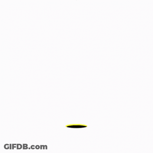 Black Hexagon With Feather And Arrow GIF