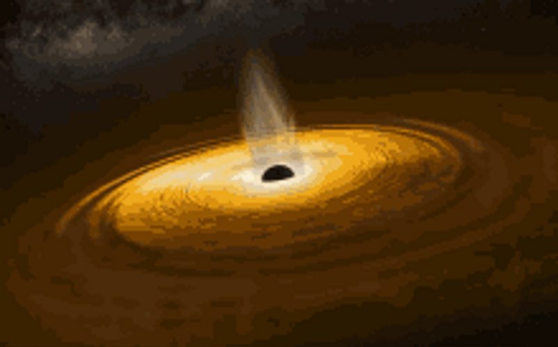 Black Hole Giving Birth GIF
