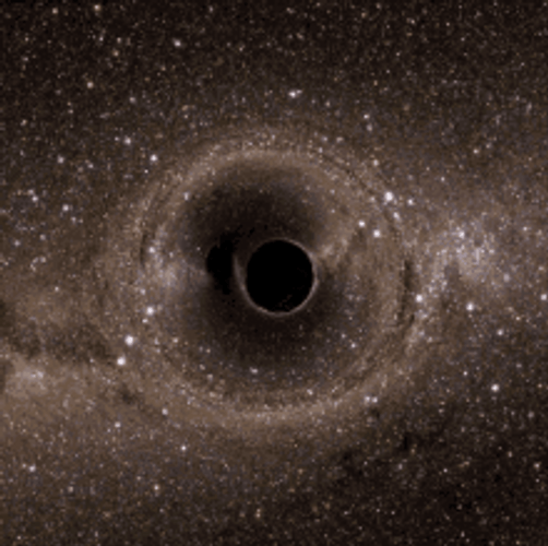Black Hole Gulping GIF