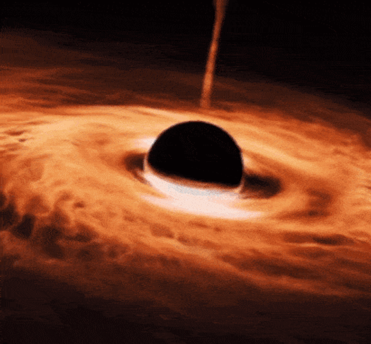 Black Hole Horror GIF