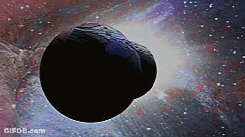 Black Hole In Space GIF