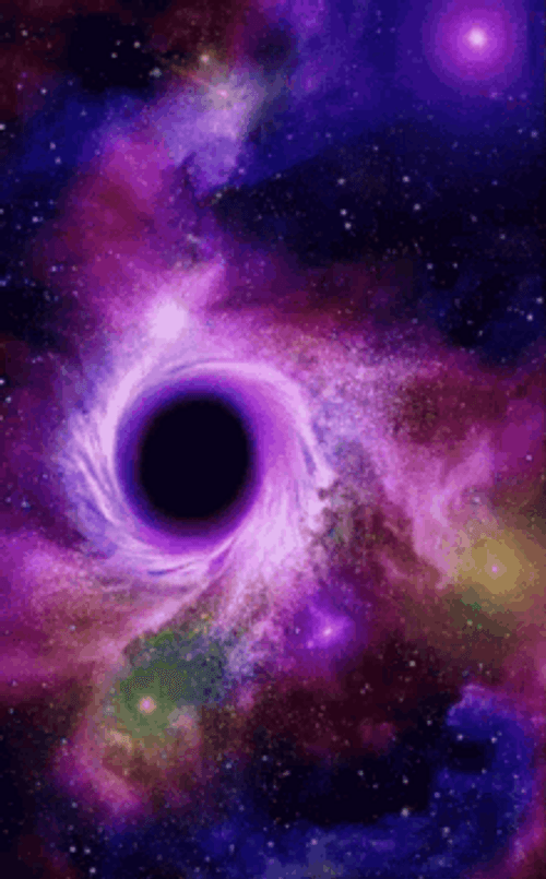 Black Hole In Space GIF