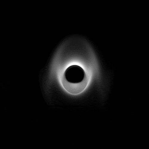 Black Hole Radiation Light GIF