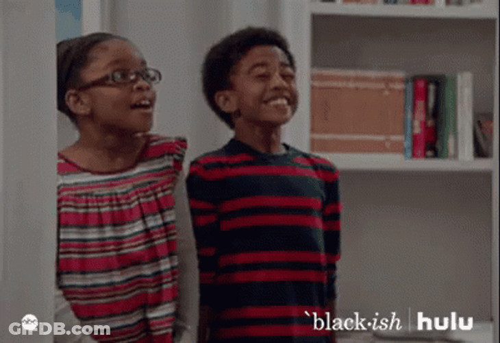 Black-Ish Mad Teenage Girl Slamming Door GIF