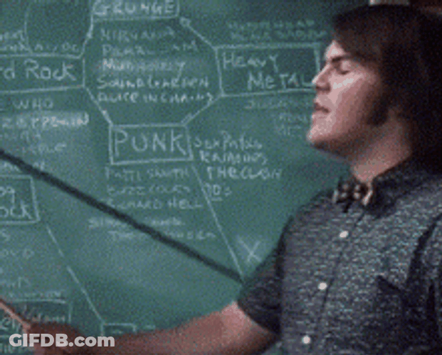 Black Jack Explaining On Board School Of Rock GIF