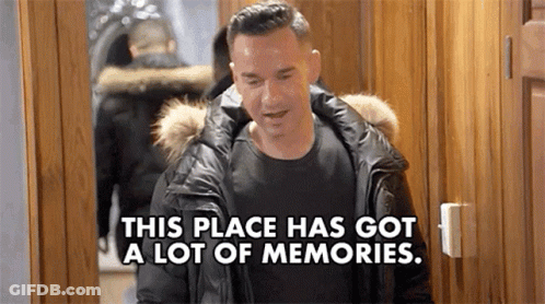 Black Jacket Man Says This Place Has Memories GIF