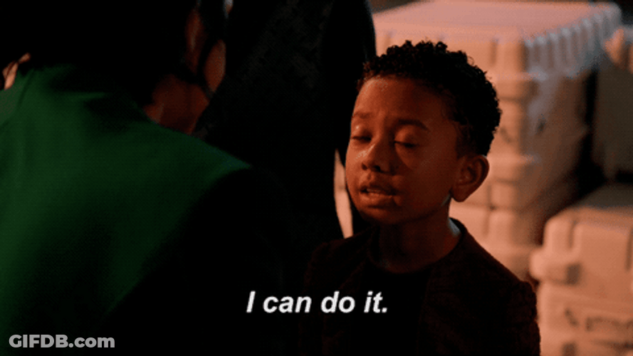 Black Kid Will Do Mindset GIF