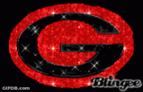 Black Letter G In Red Circle GIF