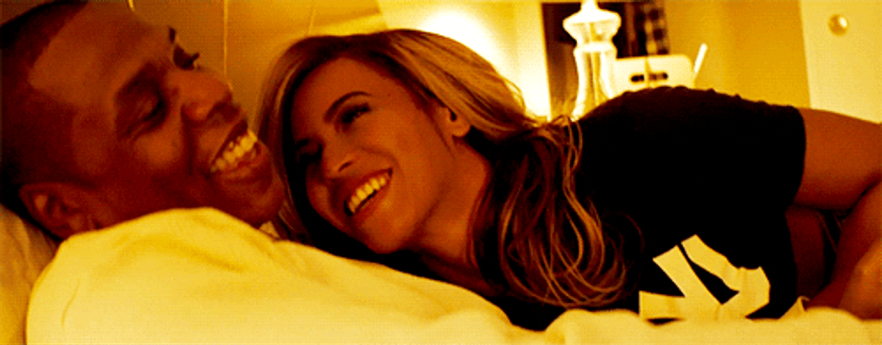 Black Love Beyonce And Jayz Cuddling GIF