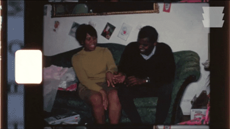 Black Love Showing Off Engagement GIF