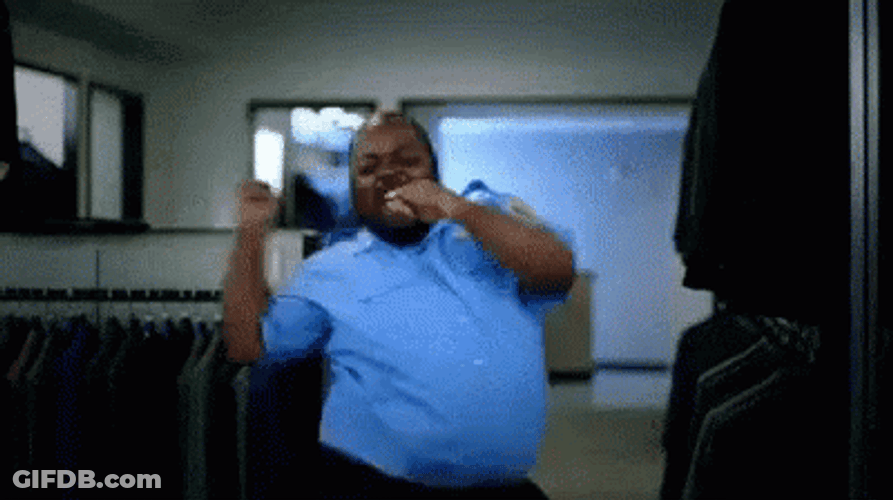 Black Man And There Was Much Rejoicing Chubby GIF