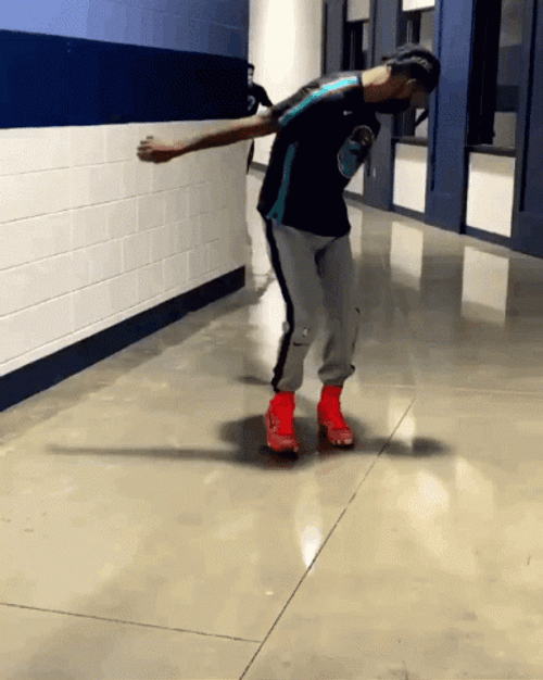 Black Man Cool Groove Griddy Dance GIF