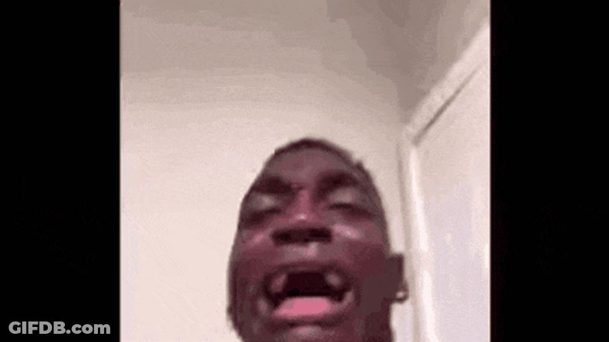 Black Man Crying Meme GIF