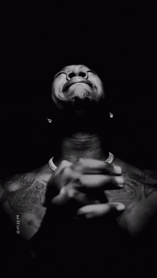 Black Man Crying Prayer GIF