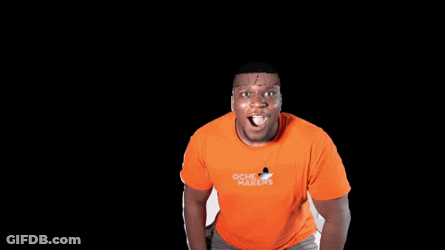 Black Man Head Exploding GIF