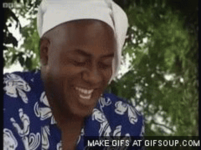 Black Man Hehehe Look GIF