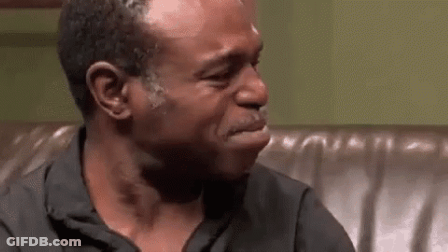 Black Man Over Reacting Cry Needs Wambulance GIF