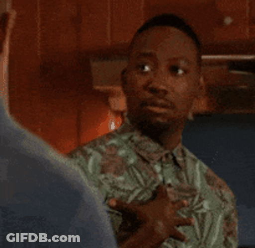 Black Man Saying Rude GIF