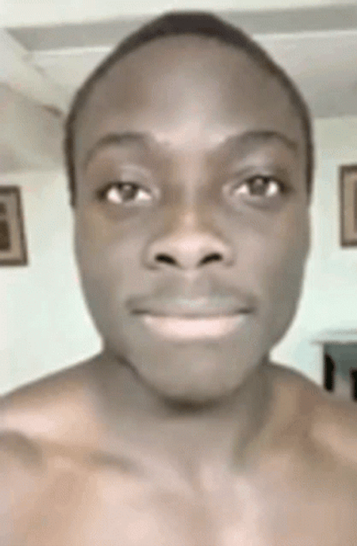 Black Man White Teeth Dimming GIF