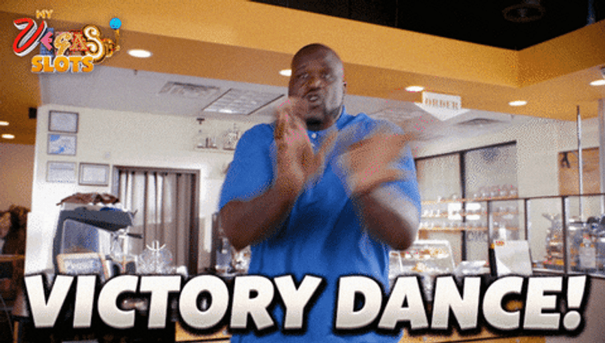 Black Man Win Dance GIF