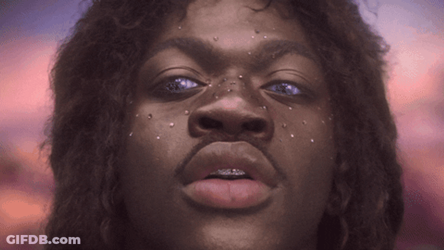 Black Man With Blue Eyes GIF