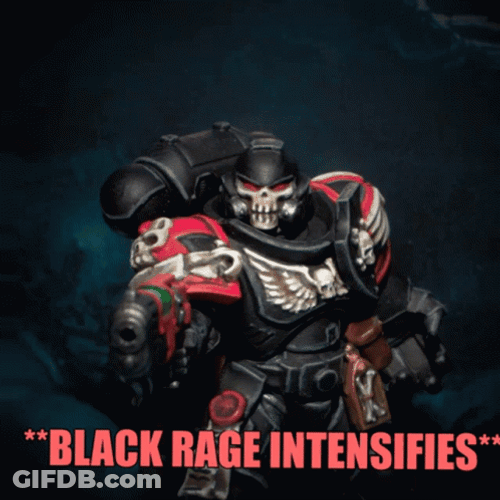 Black Marine Space Range Intensifies GIF