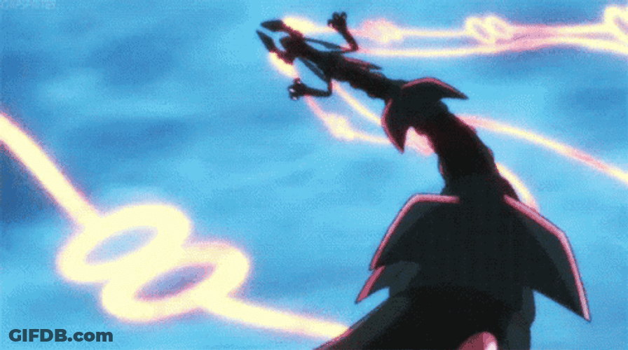 Black Mega Rayquaza GIF