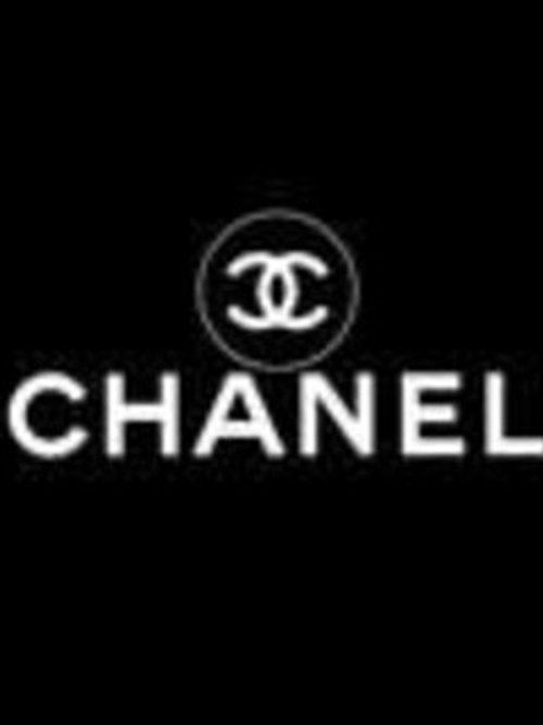 Black Minimalist Chanel Logo GIF
