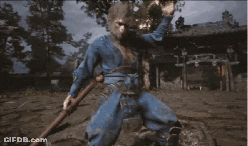 Black Myth Wukong Gameplay GIF