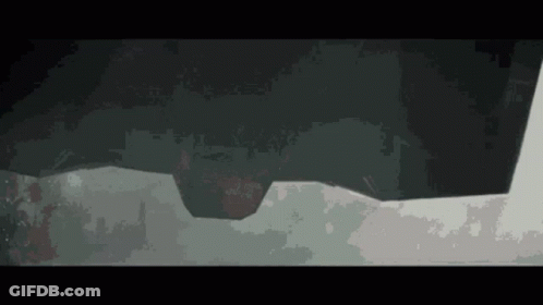 Black Object With White Border GIF