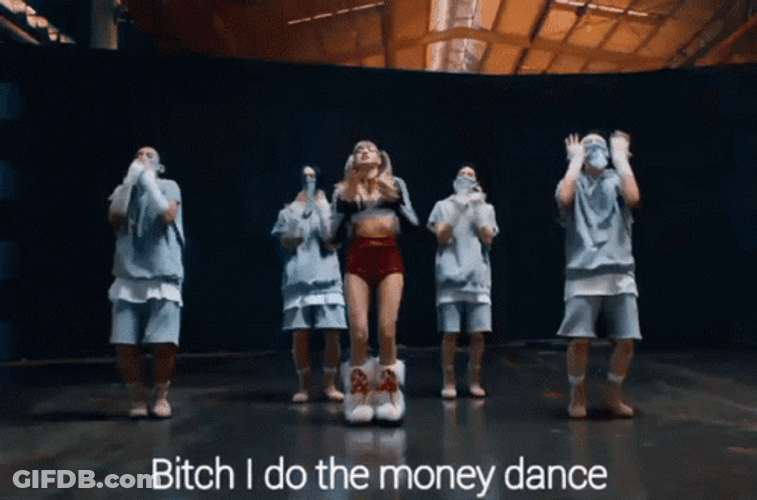 Black Pink Lisa Money Dance GIF