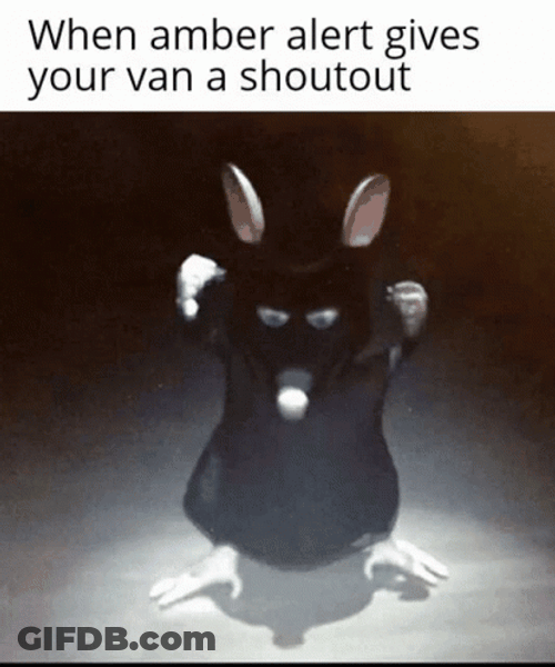 Black Rat Dancing With A Spotlight Meme GIF