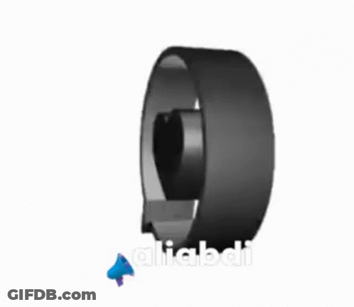 Black Ring With Heart And Aliabadi GIF