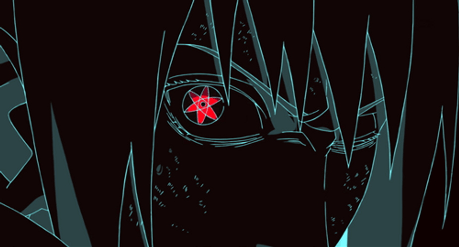 Black Sasuke Sharingan GIF