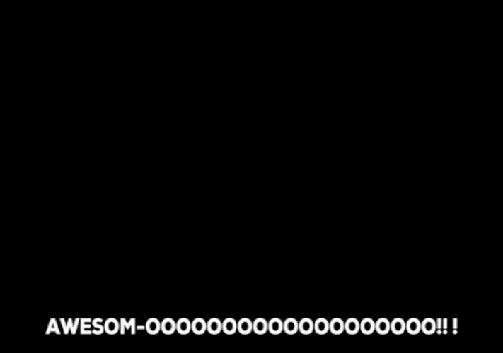 Black Screen Awesome In Darkness GIF