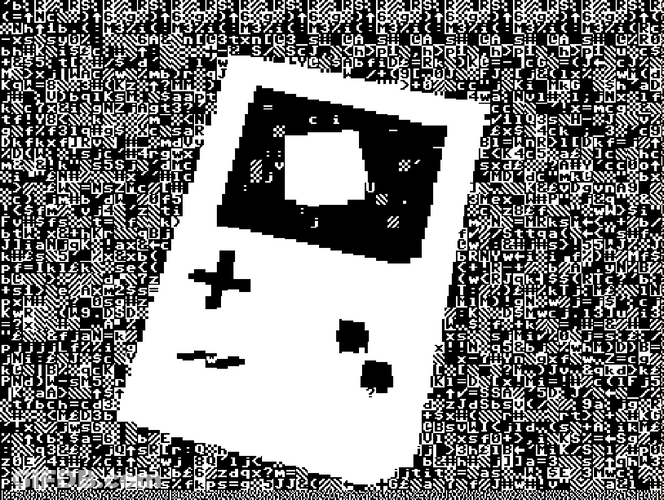 Black Screen Gameboy GIF