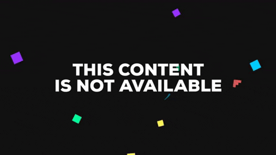 Black Screen This Content Is Not Available GIF