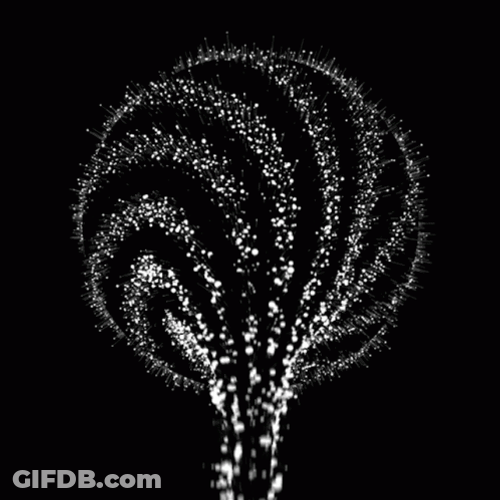 Black Shower Optic GIF