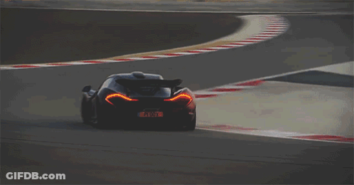 Black Sports Car GT7 License Plate GIF