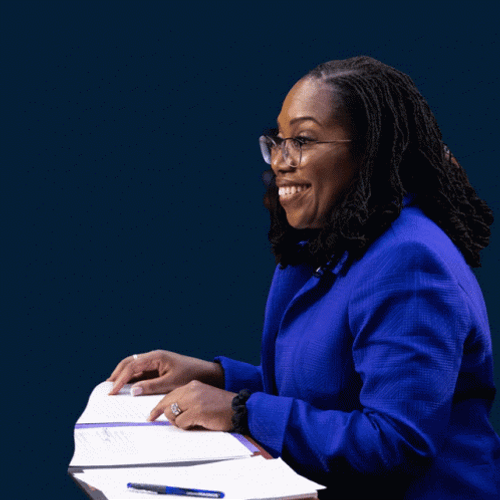 Black Supreme Independent Woman Joe Biden GIF