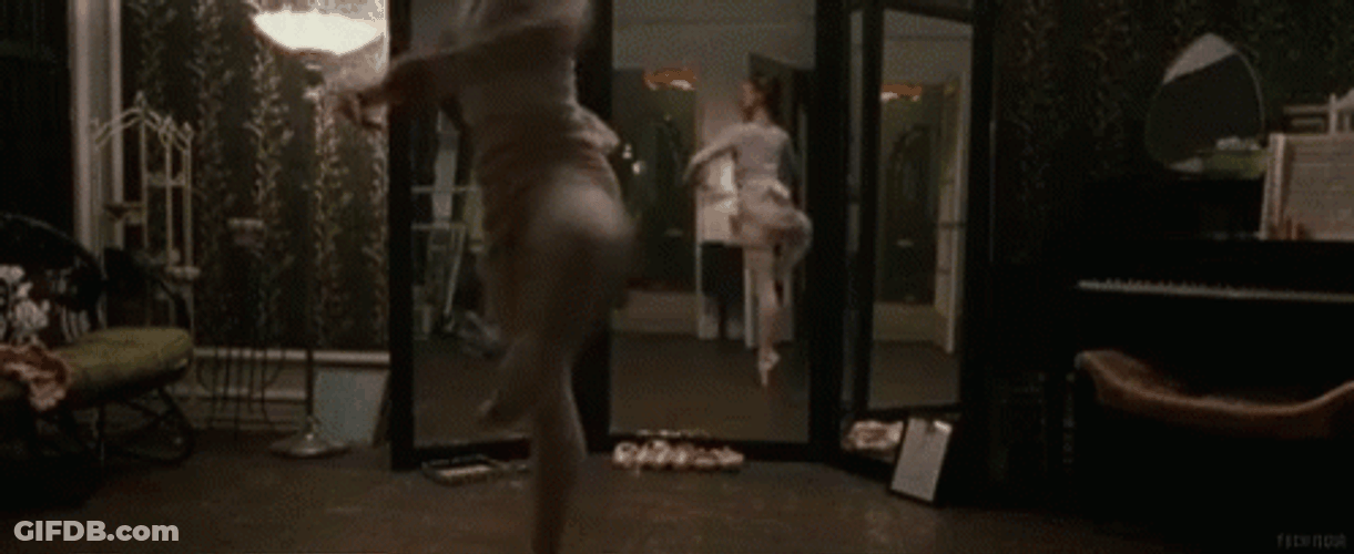 Black Swan Dancing Natalie Portman GIF